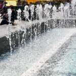 Straight Fountain Structure