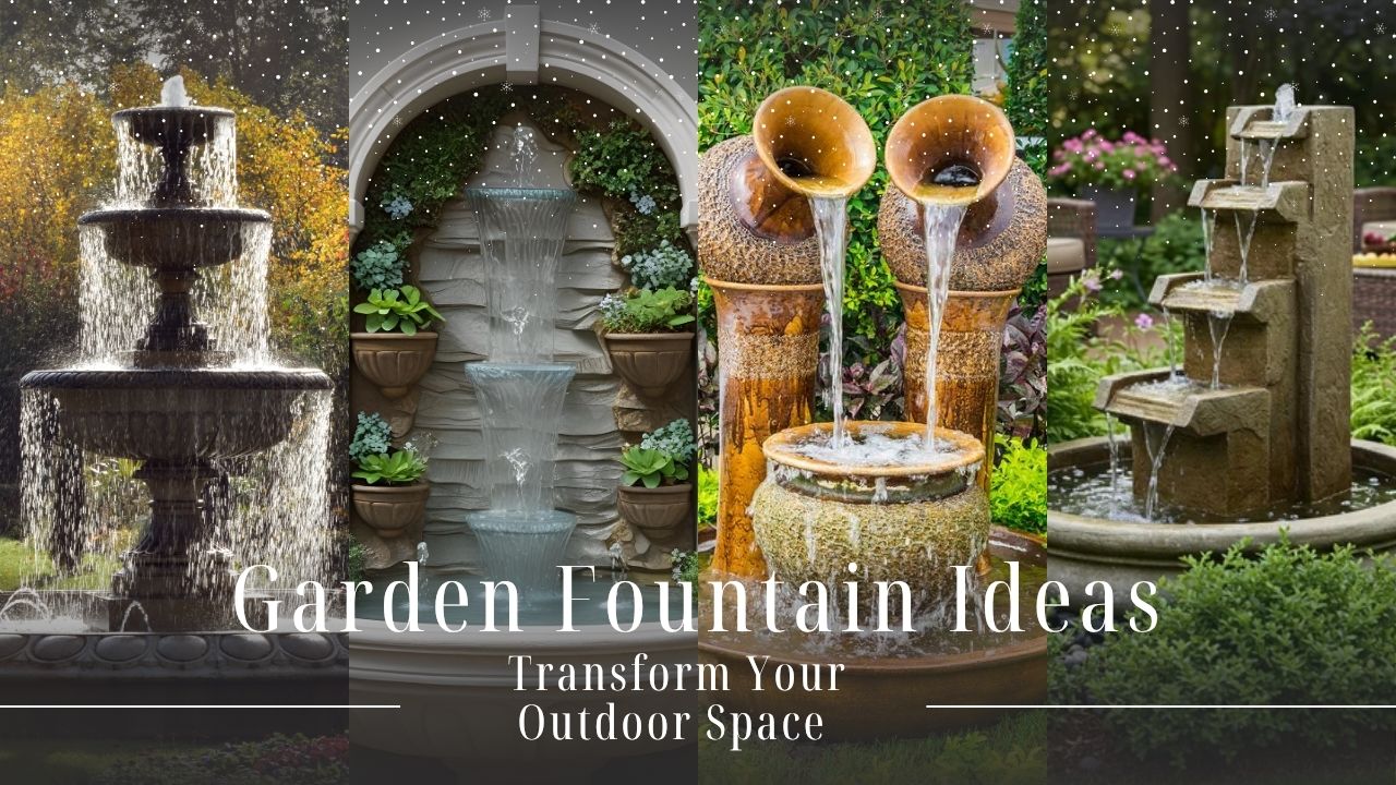 Garden Fountain Ideas