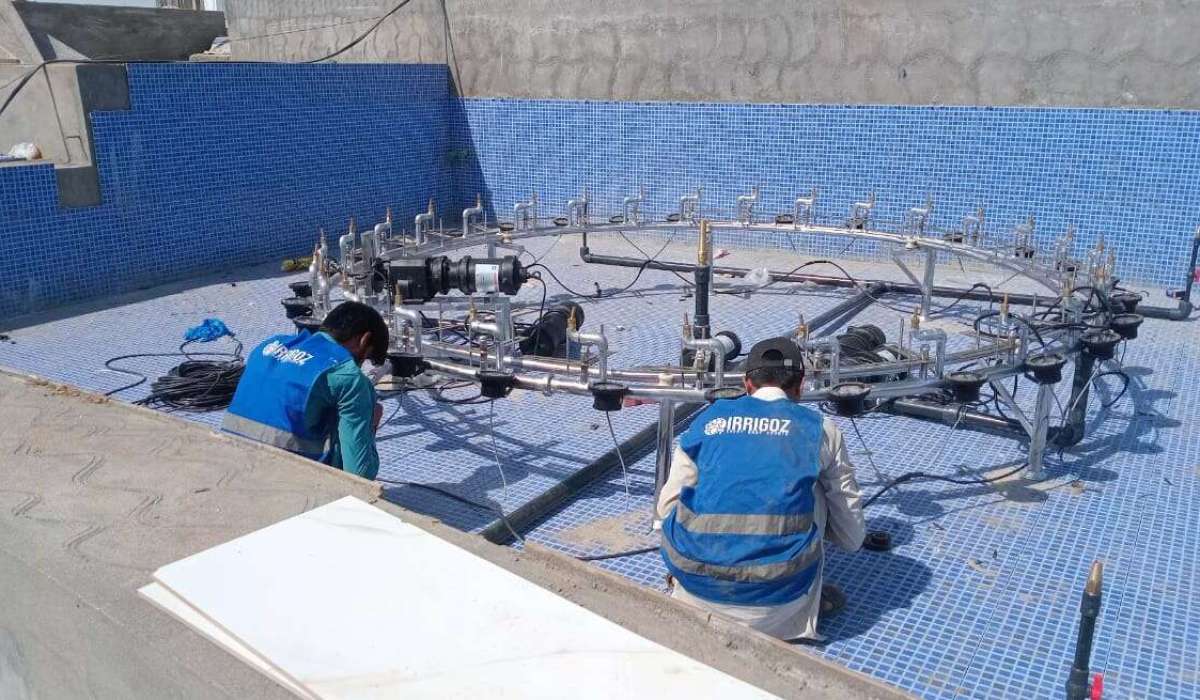 Irrigoz fountain lahore working image