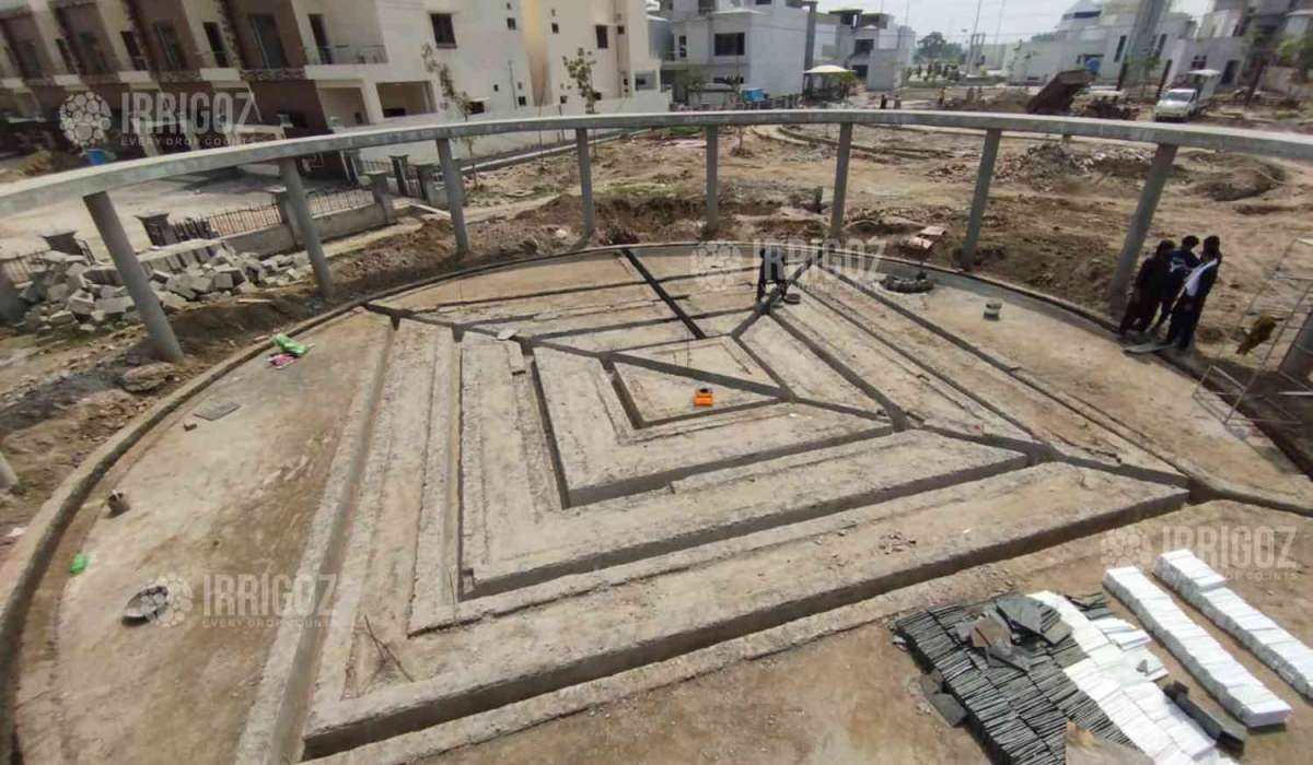 Fountain installation at DHA Gujranwala
